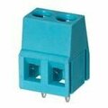 Cui Devices Fixed Terminal Blocks 2 24 Poles, Screw Type, Horizontal, 5.08 Pitch, 24 12 (Awg), Terminal Block TB004-508-02BE